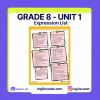 Grade 8 Unit 1 Expression List 1