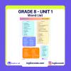 Grade 8 Unit 1 Word List 2